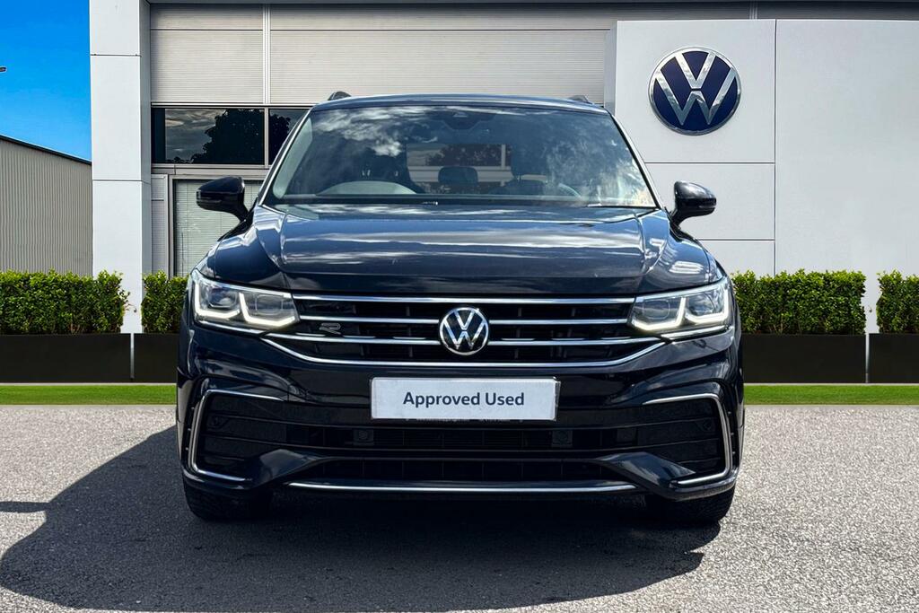 Volkswagen Tiguan 1.5 Tsi 150 R-line Edition Dsg 1 Year Vw Warr OX72BUA Black #5