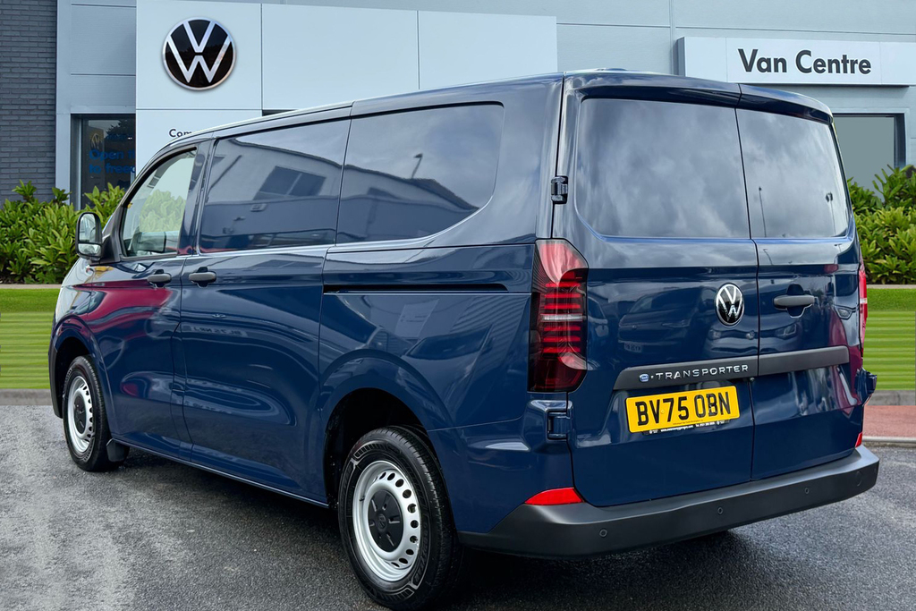 Volkswagen E-Transporter 100Kw 65Kwh Commerce Plus Van BV75OBN Blue #2