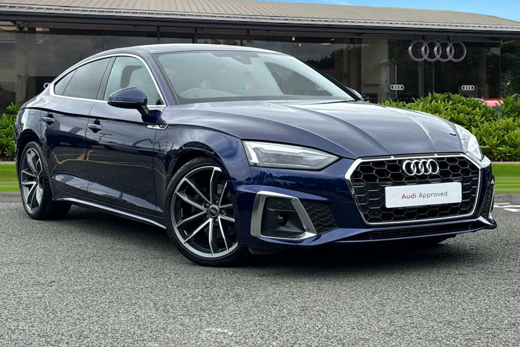Audi A5 S Line 35 Tfsi 150 Ps S Tronic Blue