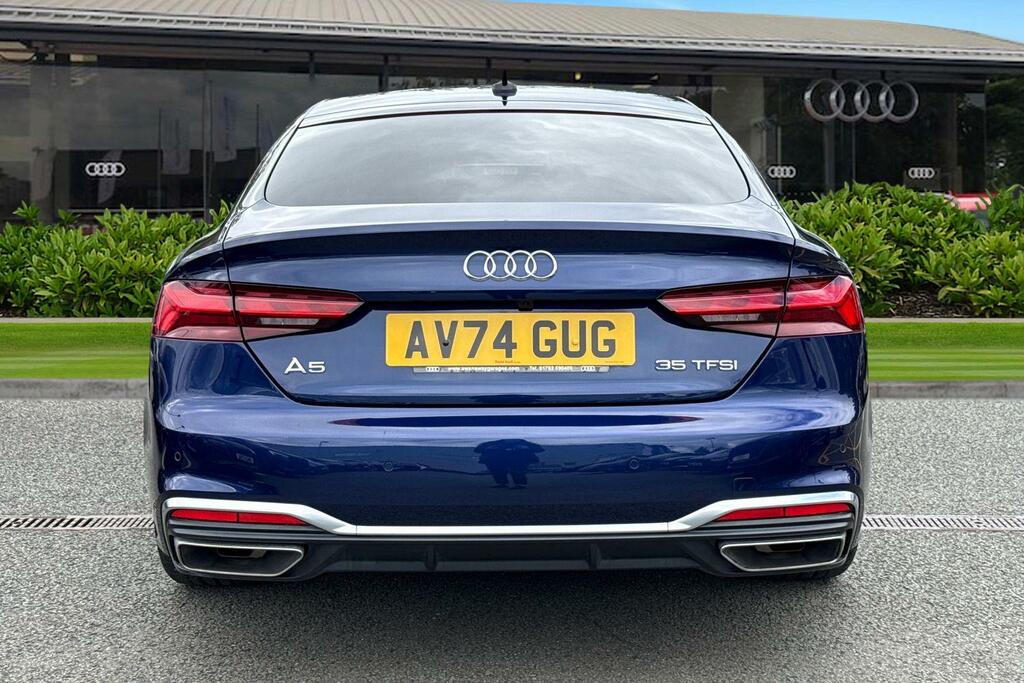 Audi A5 S Line 35 Tfsi 150 Ps S Tronic AV74GUG Blue #4