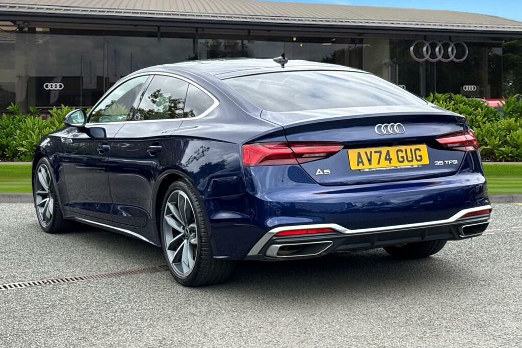 Audi A5 S Line 35 Tfsi 150 Ps S Tronic AV74GUG Blue #2