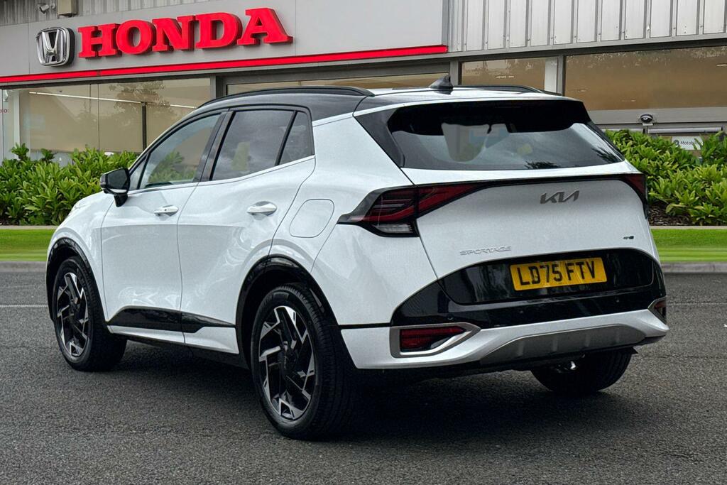 Kia Sportage 1.6 T-gdi Mhev Gt-line S Dct Euro 6 Ss LD75FTV White #2