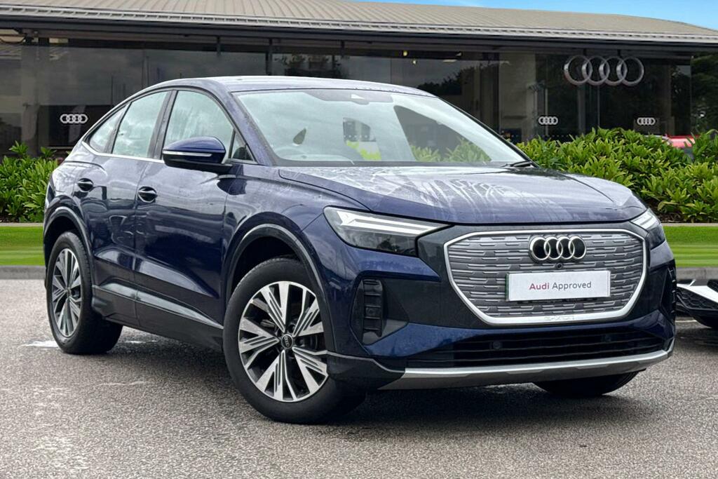 Audi Q4 E Tron Q4 Sportback Sport 35 E-tron 125,00 Kw Blue