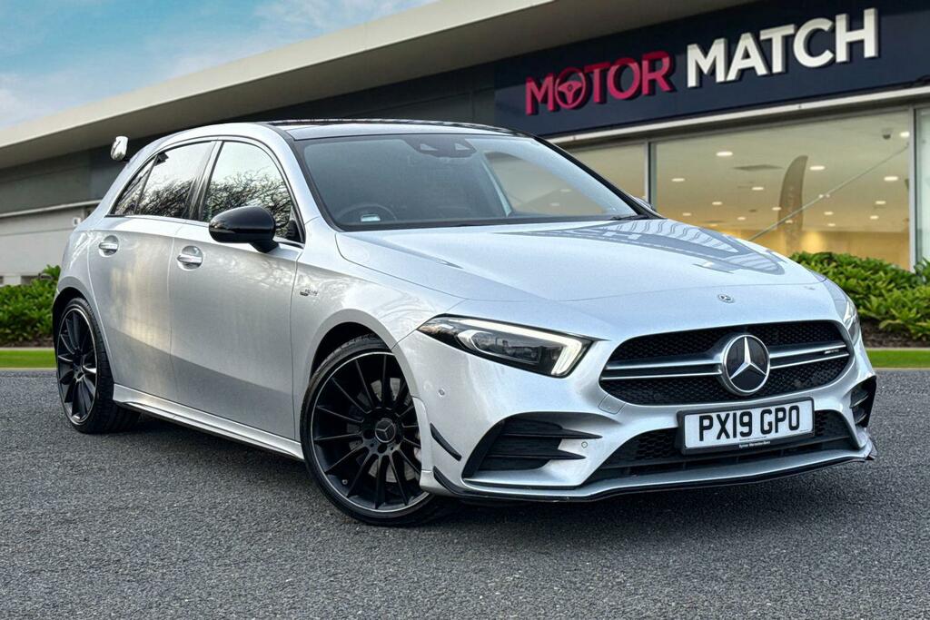 Mercedes-Benz A Class 2.0 A35 Amg Premium Plus Spds Dct 4Matic Euro 6 Silver