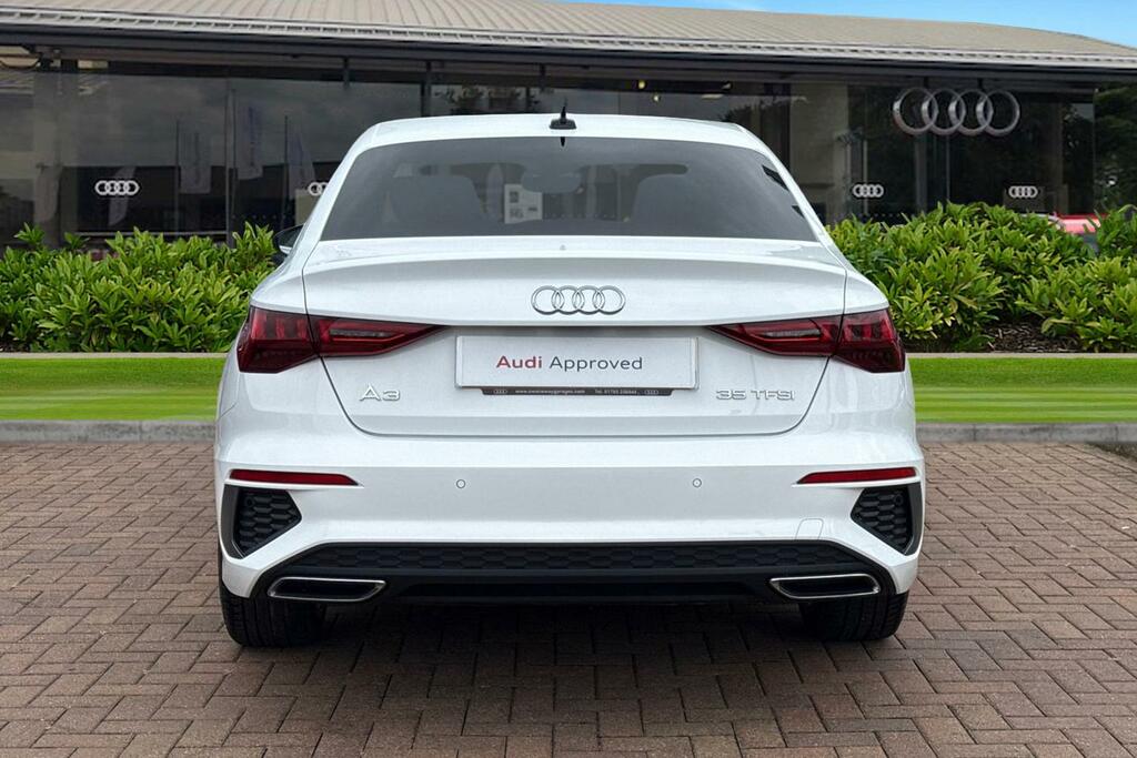 Audi A3 1.5 Tfsi 35 S Line Euro 6 Ss HF24VXU White #4
