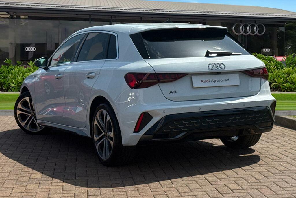Audi A3 S Line Tfsi 150 Ps S Tronic DK75WRR White #2