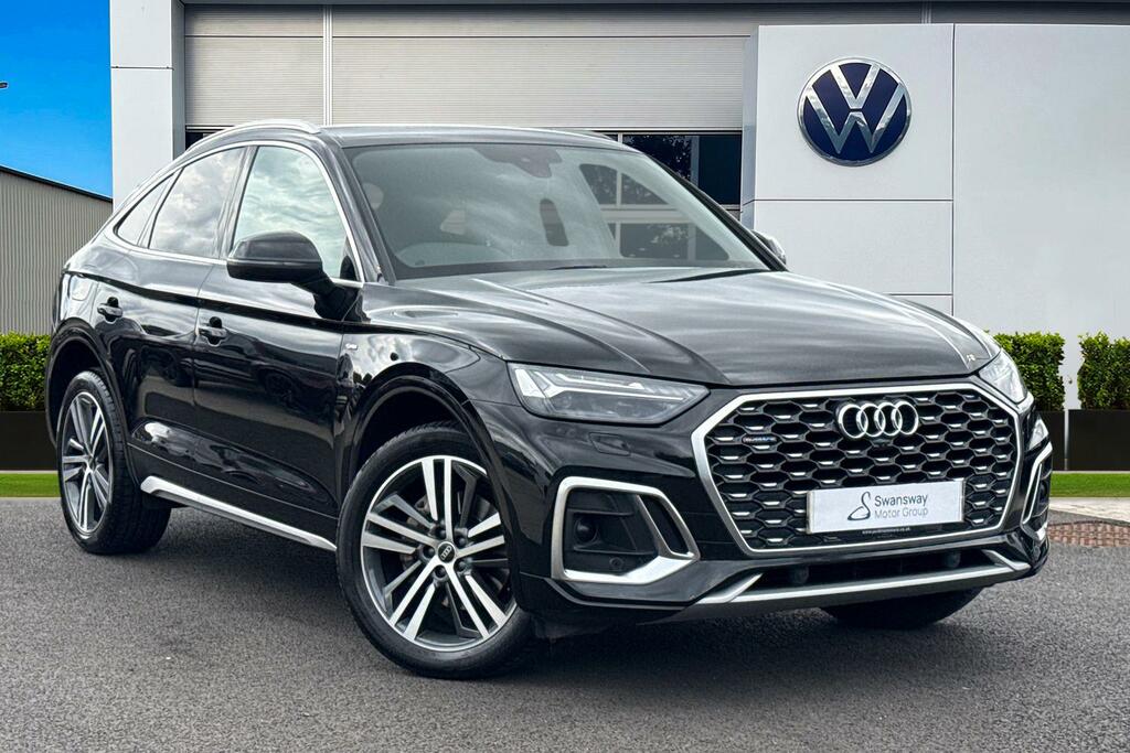 Audi Q5 2.0 Tdi 40 S Line Sportback S Tronic Quattro Euro Black