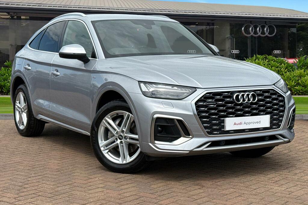Audi Q5 S Line 40 Tdi Quattro 204 Ps S Tronic Silver