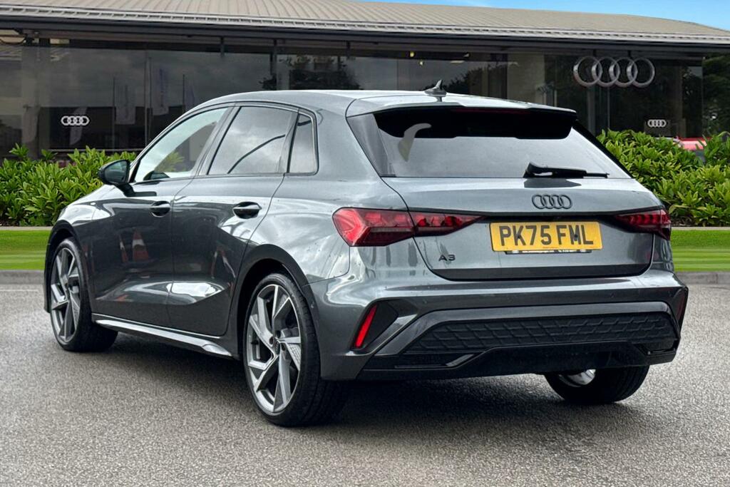 Audi A3 Black Edition Tfsi 150 Ps S Tronic PK75FML Grey #2
