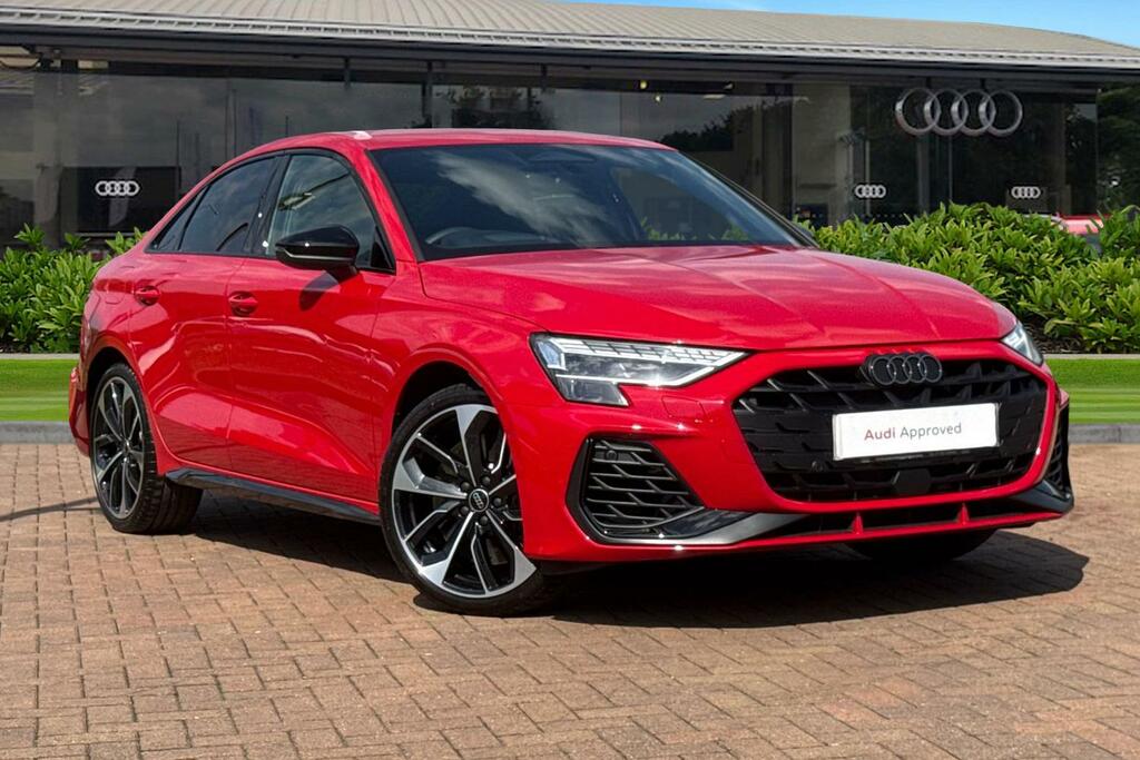 Audi S3 Black Edition Tfsi 333 Ps S Tronic Red