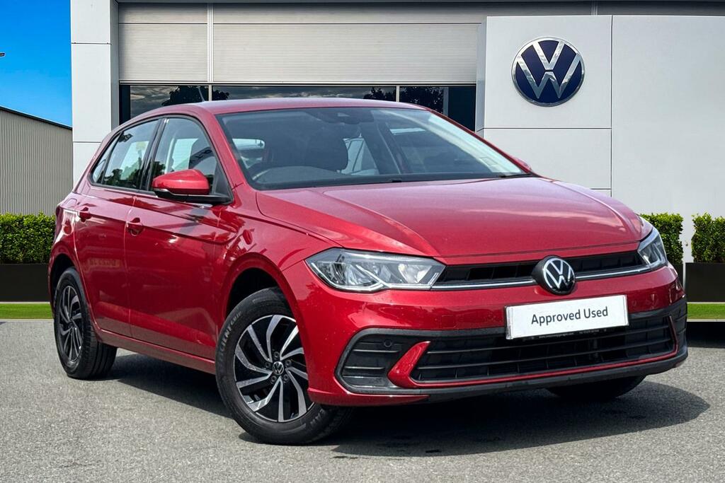 Volkswagen Polo 1.0 80Ps Life Front And Rear Parking Sensors Red