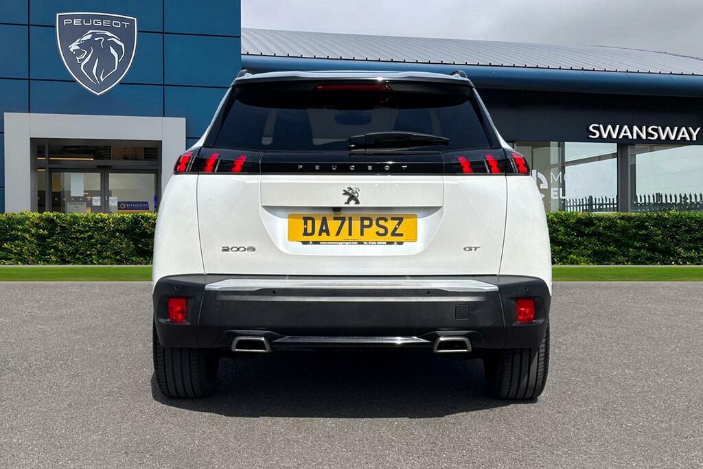 Peugeot 2008 1.2 Puretech Gt Premium Eat Euro 6 Ss DA71PSZ White #4