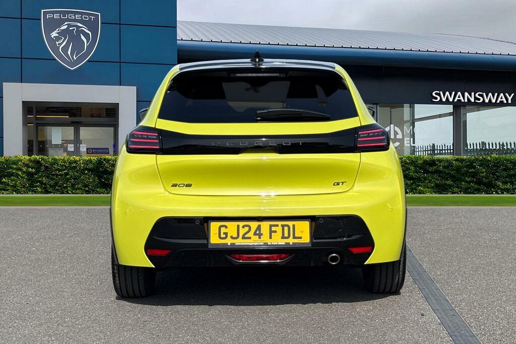 Peugeot 208 1.2 Puretech Gt Euro 6 Ss GJ24FDL Yellow #4