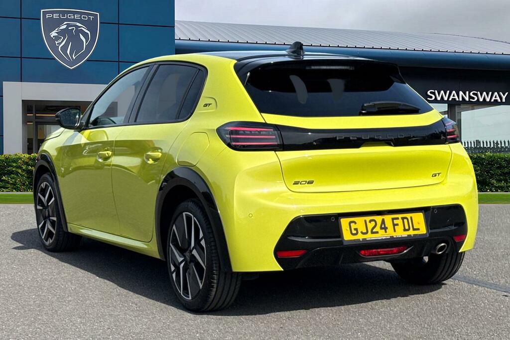 Peugeot 208 1.2 Puretech Gt Euro 6 Ss GJ24FDL Yellow #2