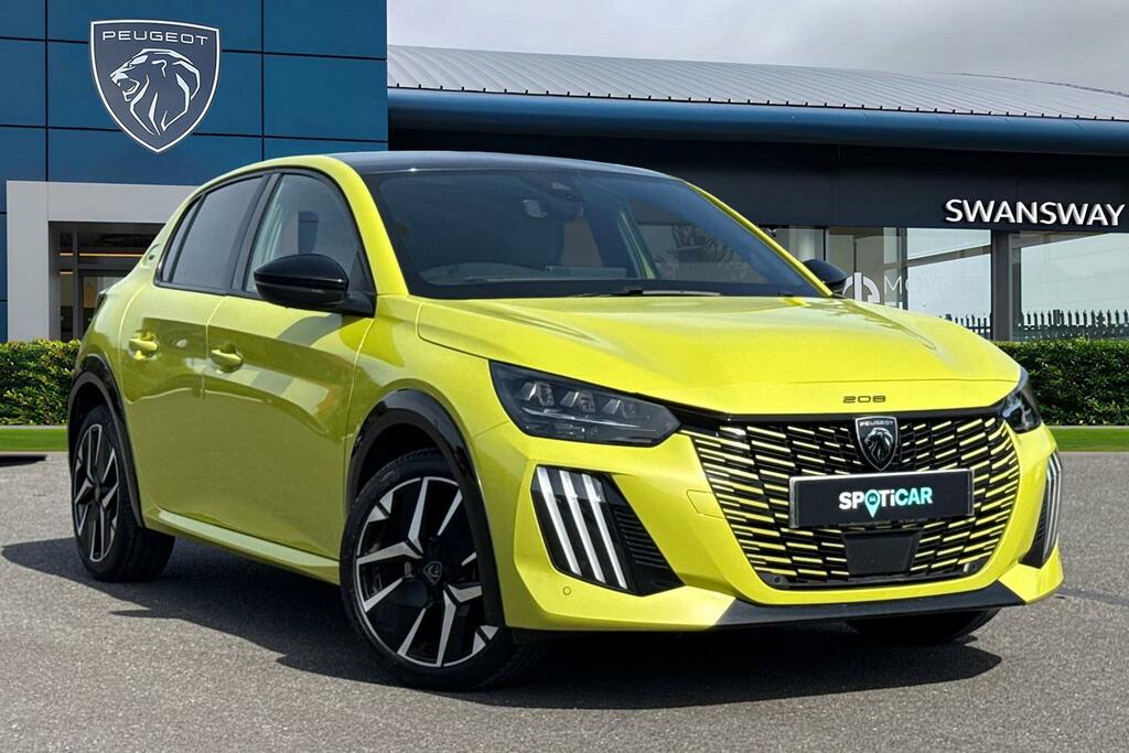 Peugeot 208 1.2 Puretech Gt Euro 6 Ss Yellow