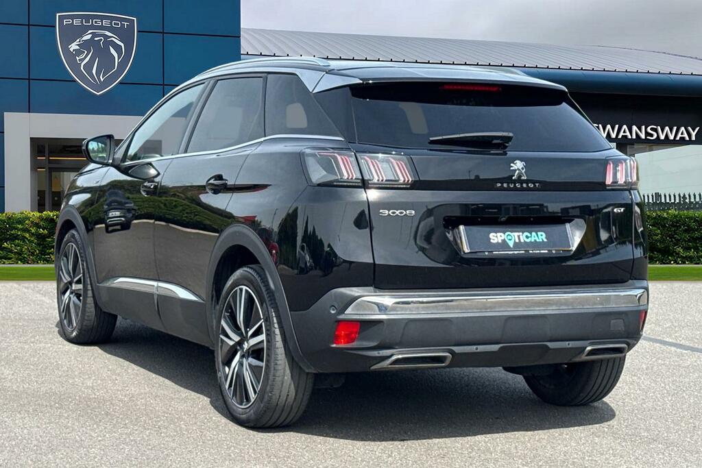 Peugeot 3008 1.5 Bluehdi Gt Premium Eat Euro 6 Ss KK21GFJ Black #2