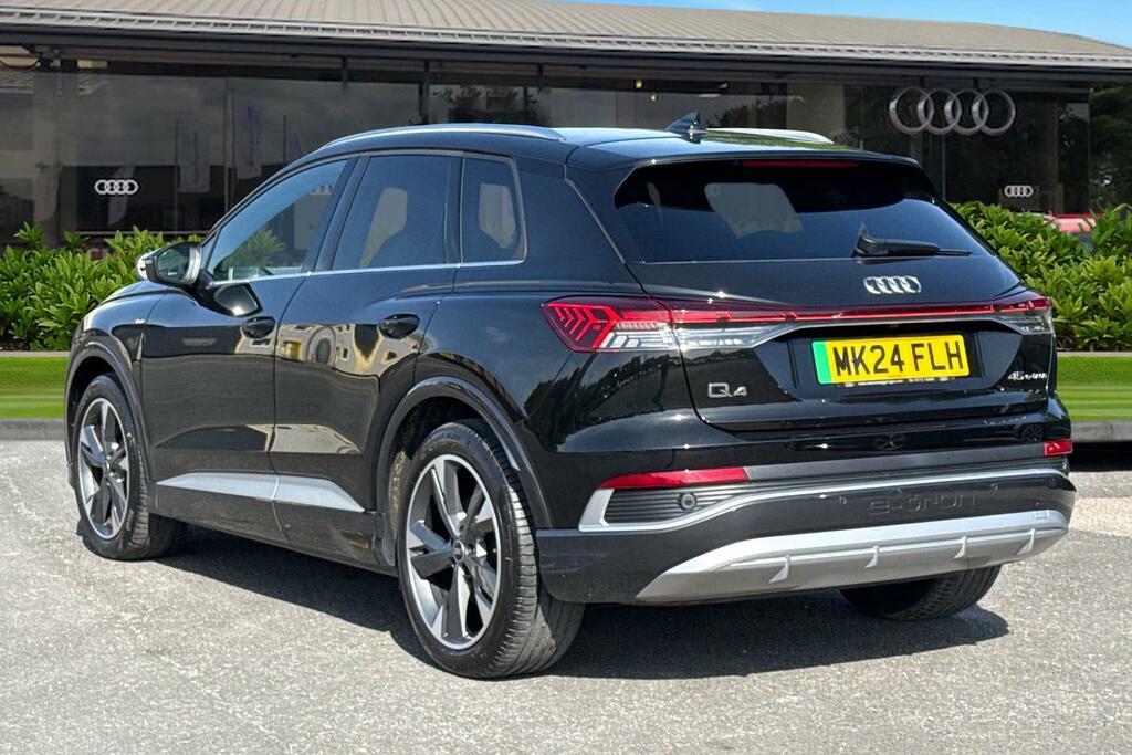 Audi Q4 E Tron Q4 S Line 45 E-tron 210,00 Kw MK24FLH Black #2