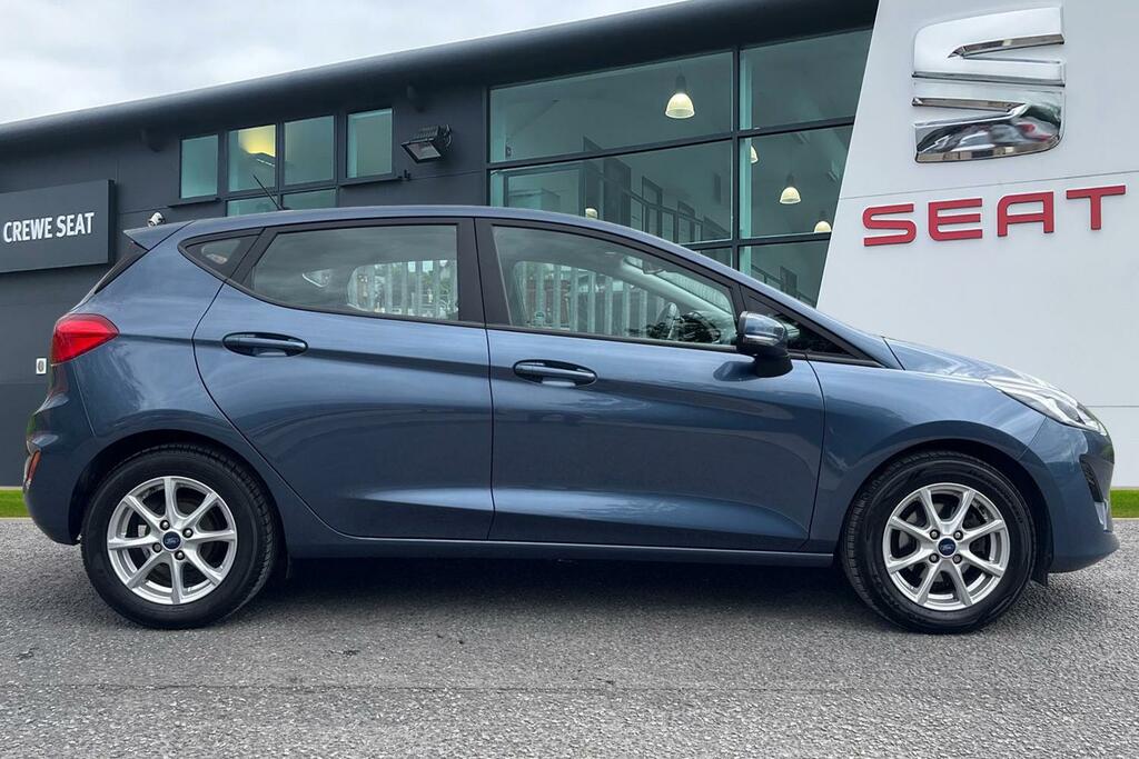 Ford Fiesta 1.0T Ecoboost Zetec Euro 6 Ss YF19YAL Blue #3