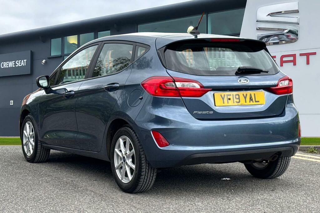 Ford Fiesta 1.0T Ecoboost Zetec Euro 6 Ss YF19YAL Blue #2