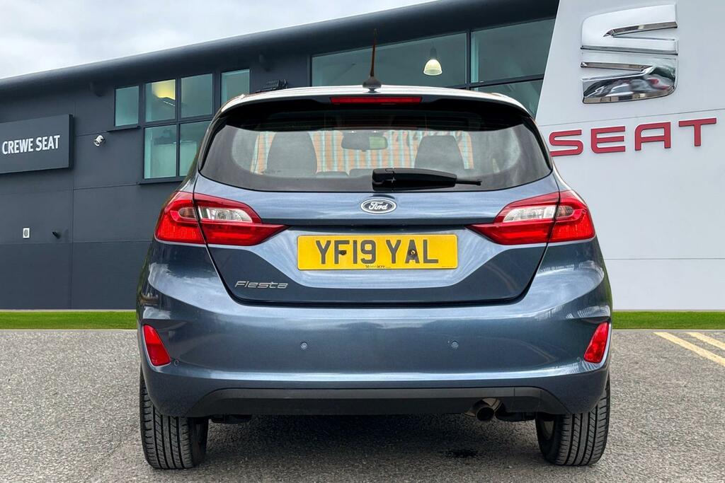 Ford Fiesta 1.0T Ecoboost Zetec Euro 6 Ss YF19YAL Blue #4