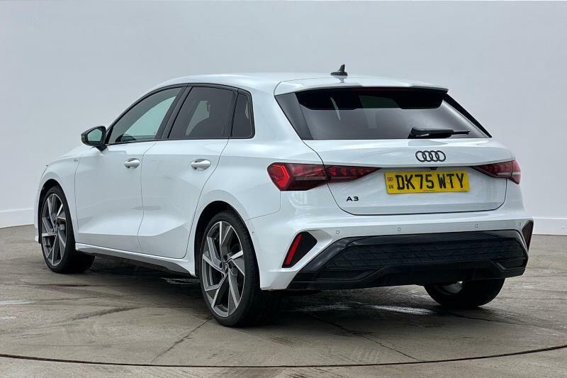 Audi A3 Black Edition Tfsi 150 Ps S Tronic DK75WTY White #3