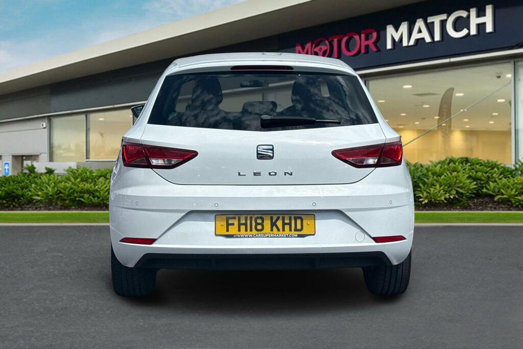 Seat Leon 1.2 Tsi Se Dynamic Technology Euro 6 Ss White #4