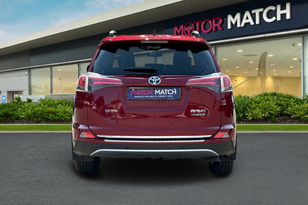 Toyota Rav 4 2.5 Vvt-h Design Cvt 4Wd Euro 6 Ss KE68NUK Red #4