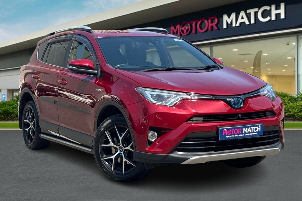 Toyota Rav 4 2.5 Vvt-h Design Cvt 4Wd Euro 6 Ss Red