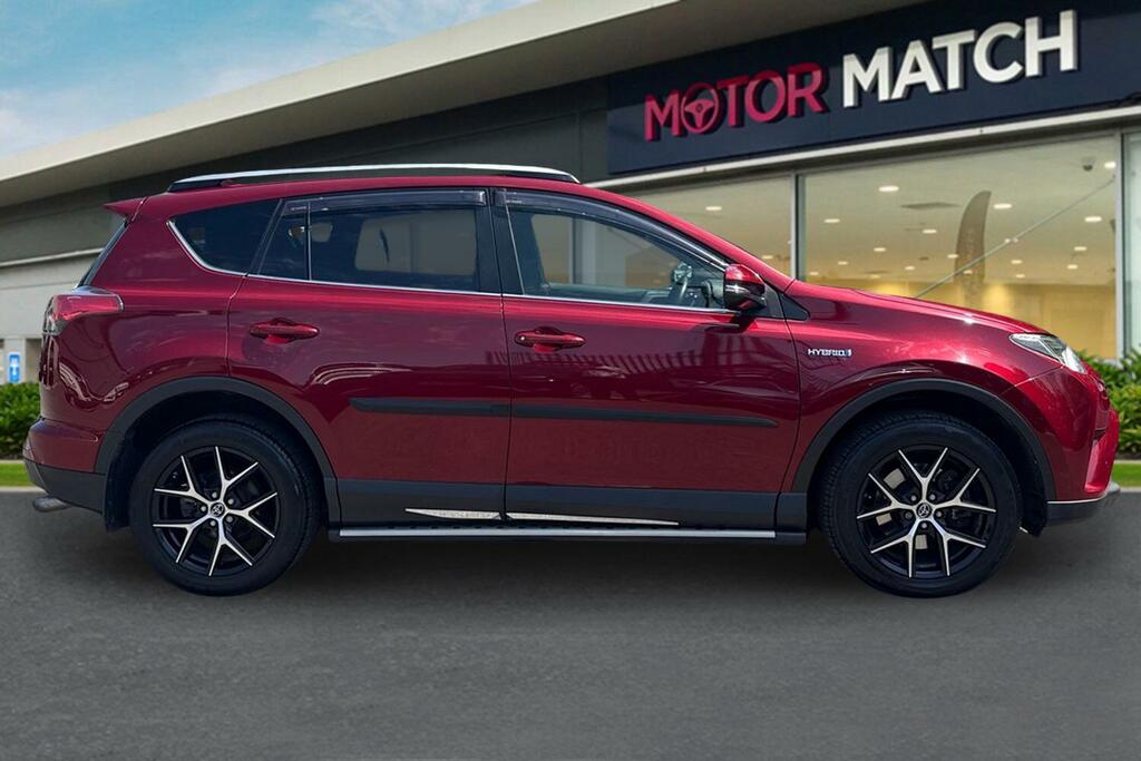 Toyota Rav 4 2.5 Vvt-h Design Cvt 4Wd Euro 6 Ss KE68NUK Red #3