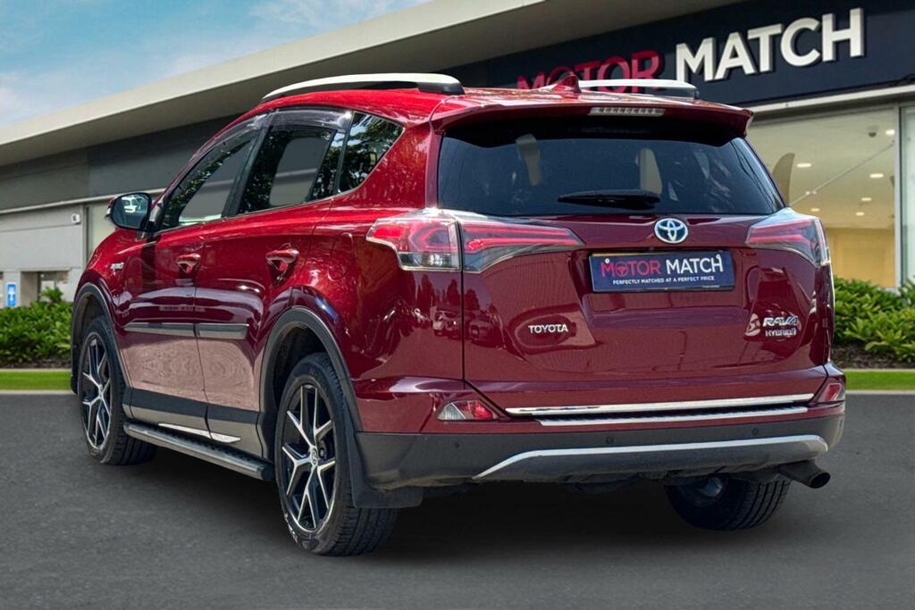Toyota Rav 4 2.5 Vvt-h Design Cvt 4Wd Euro 6 Ss KE68NUK Red #2