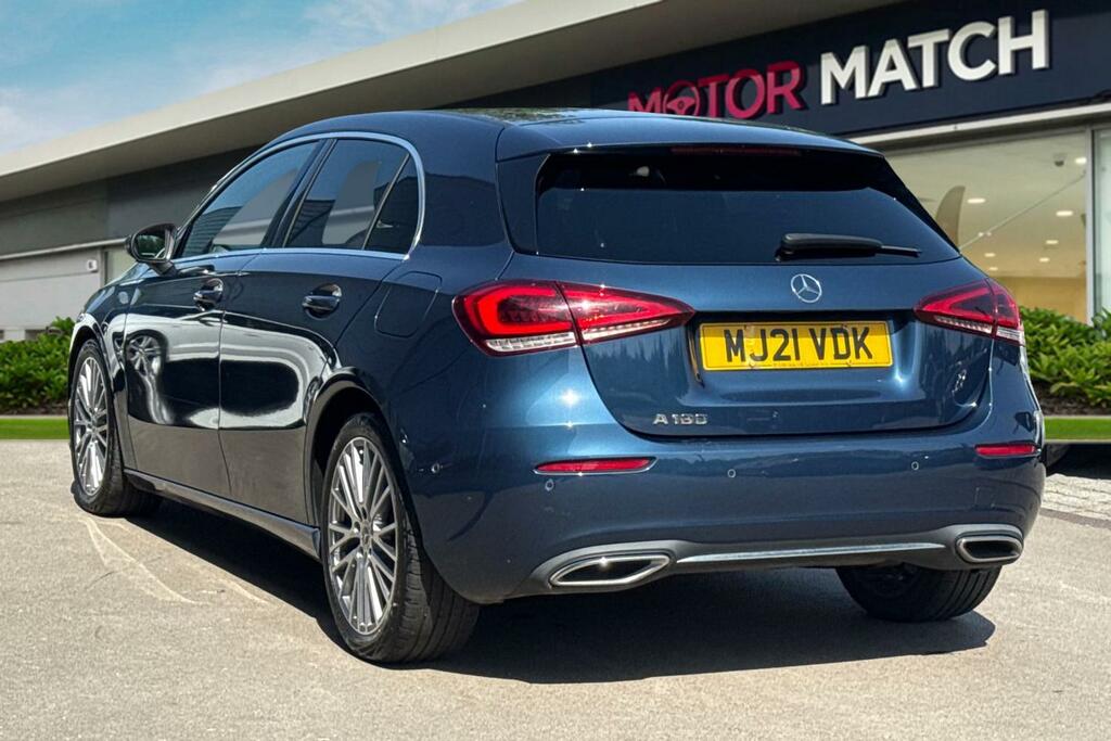 Mercedes-Benz A Class 1.3 A180 Sport Edition Executive 7G-dct Euro 6 MJ21VDK Blue #2