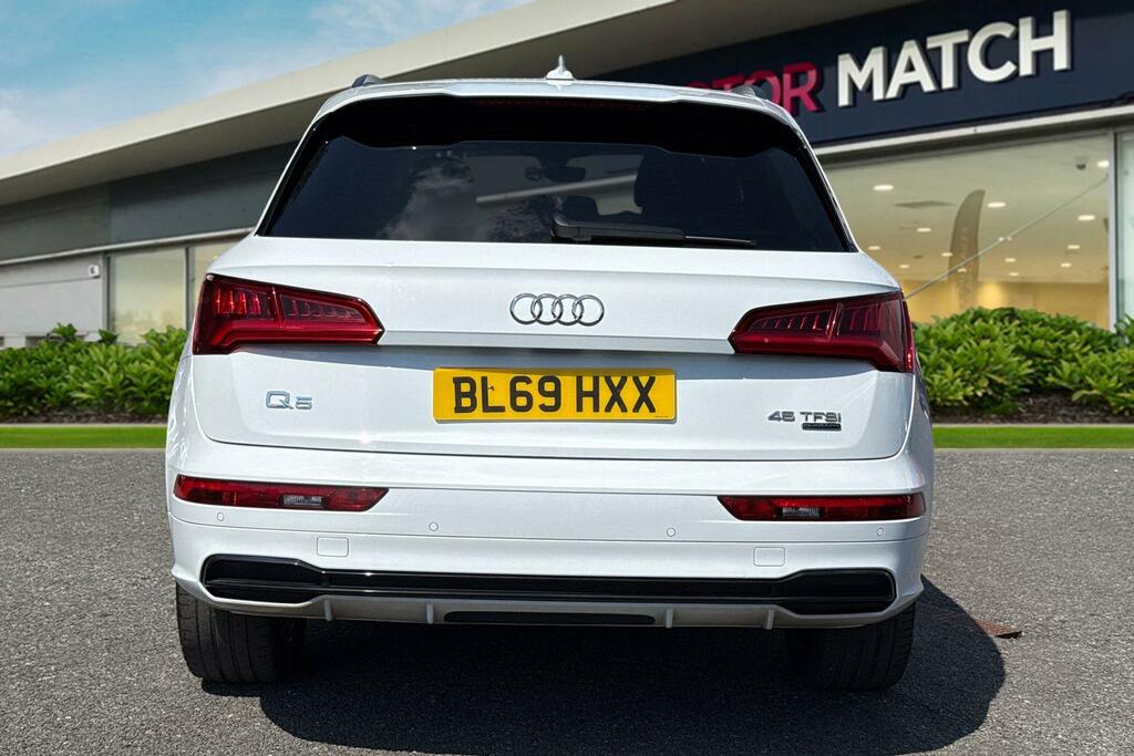 Audi Q5 2.0 Tfsi 45 Black Edition S Tronic Quattro Euro 6 BL69HXX White #4