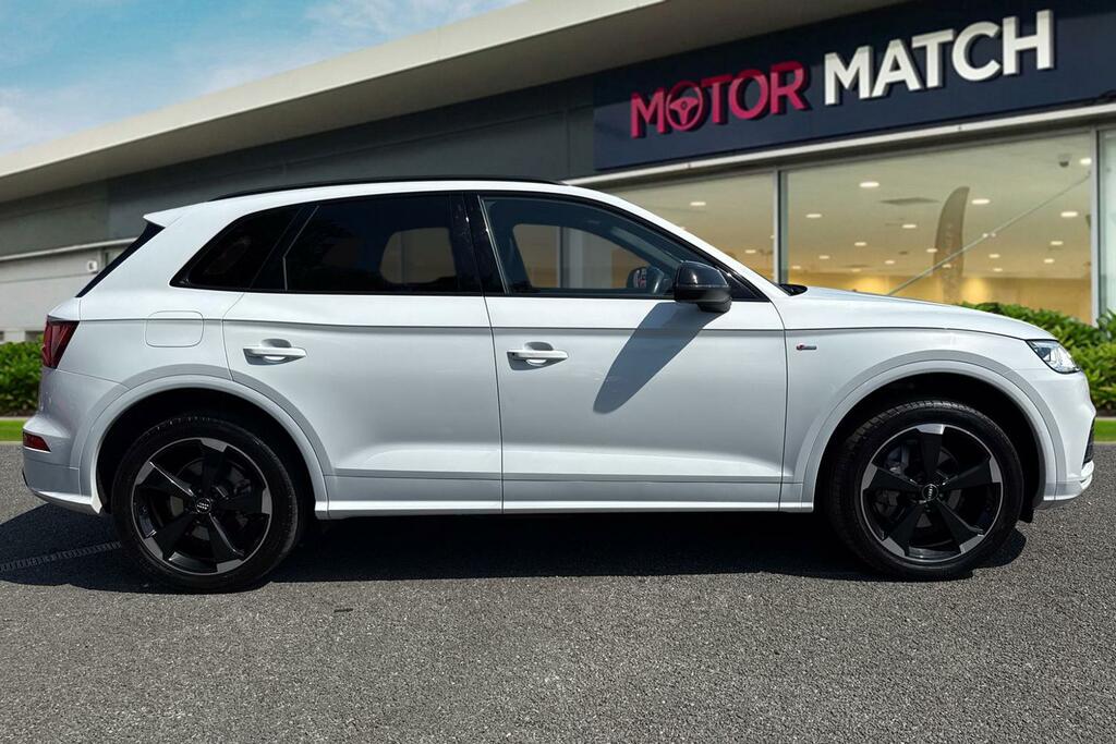 Audi Q5 2.0 Tfsi 45 Black Edition S Tronic Quattro Euro 6 BL69HXX White #3
