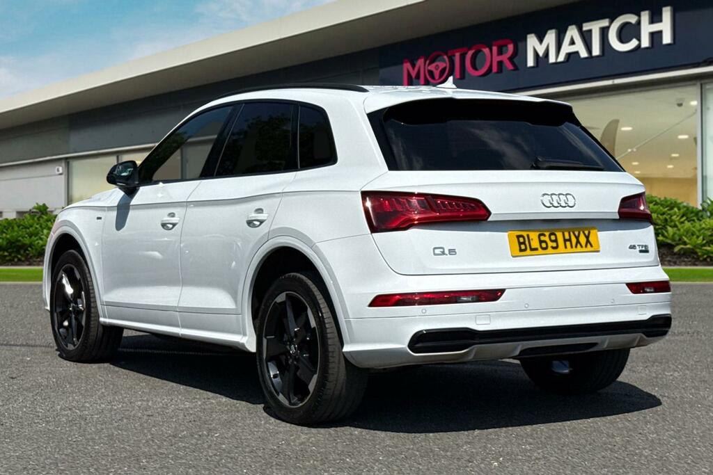 Audi Q5 2.0 Tfsi 45 Black Edition S Tronic Quattro Euro 6 BL69HXX White #2