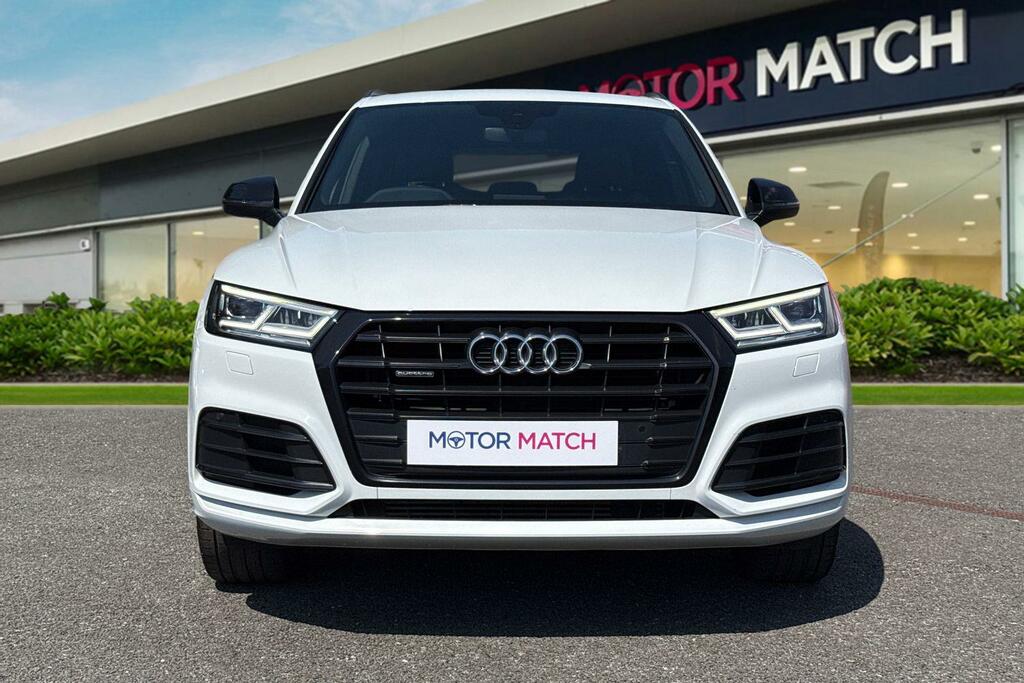 Audi Q5 2.0 Tfsi 45 Black Edition S Tronic Quattro Euro 6 BL69HXX White #5