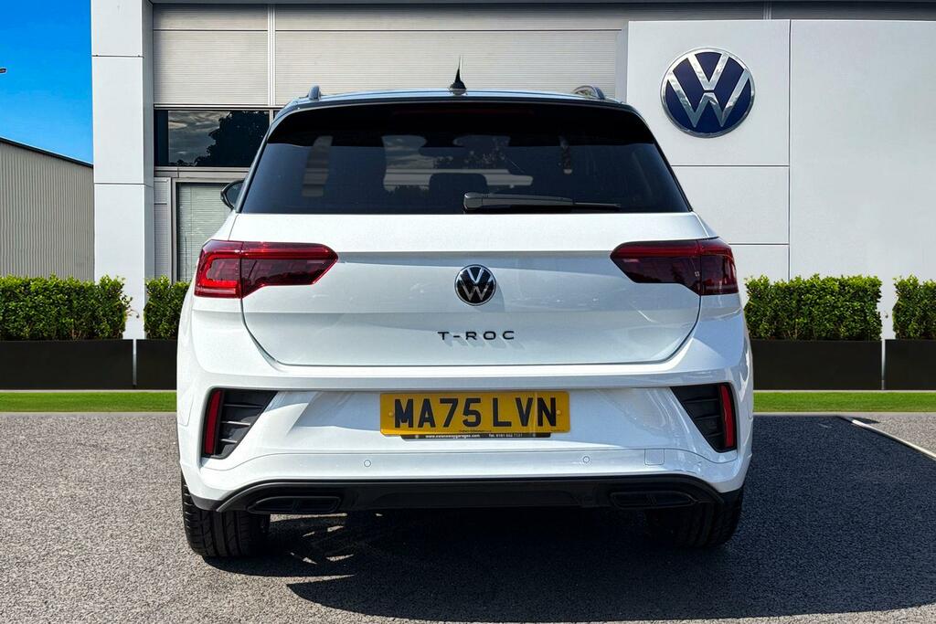 Volkswagen T-Roc 1.5 Tsi Black Edition Plus Dsg MA75LVN White #4
