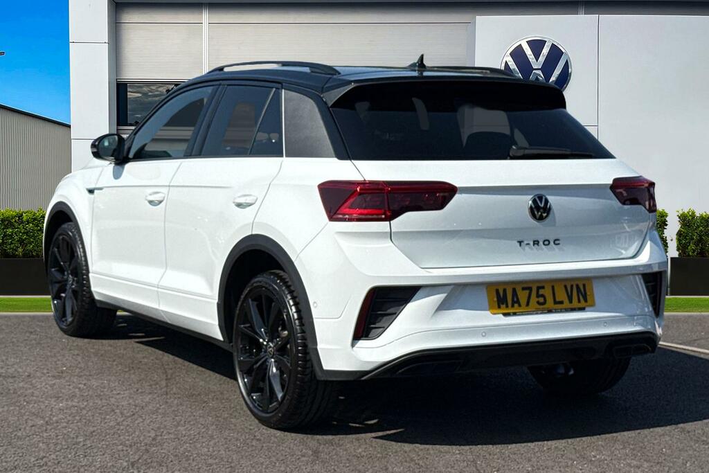 Volkswagen T-Roc 1.5 Tsi Black Edition Plus Dsg MA75LVN White #2