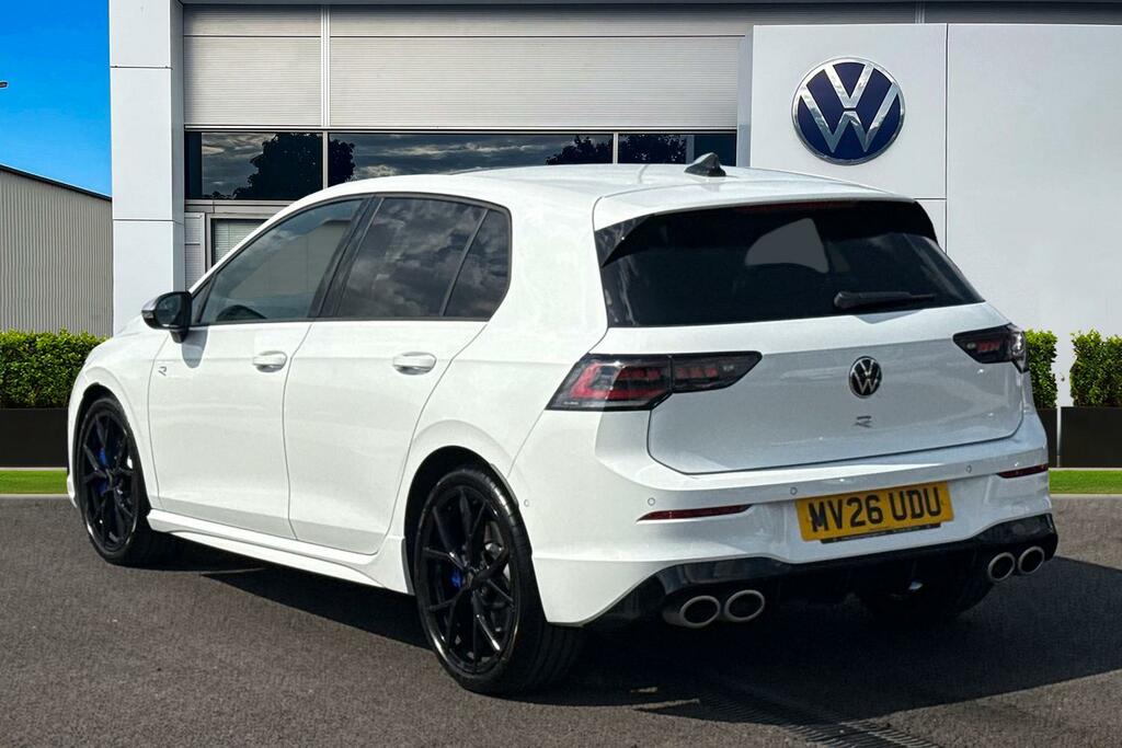 Volkswagen Golf 2.0 Tsi 333 R 4Motion Dsg Pan Roof 19 Est MV26UDU White #2