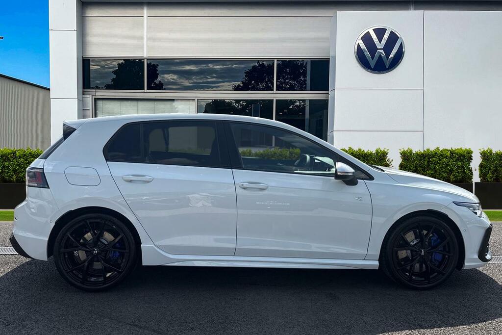 Volkswagen Golf 2.0 Tsi 333 R 4Motion Dsg Pan Roof 19 Est MV26UDU White #3