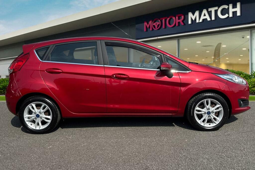 Ford Fiesta 1.0T Ecoboost Zetec Euro 6 Ss MH17EWP Red #3