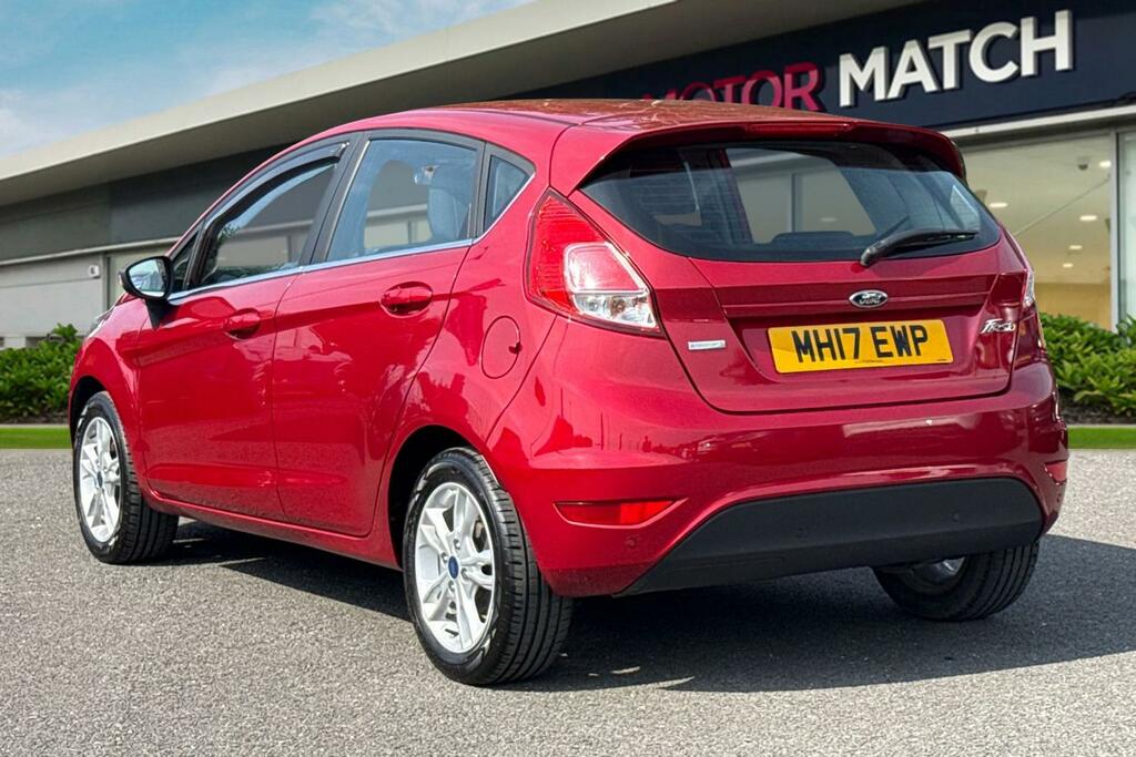 Ford Fiesta 1.0T Ecoboost Zetec Euro 6 Ss MH17EWP Red #2