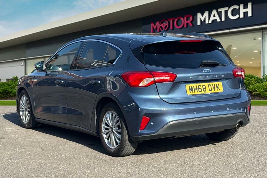 Ford Focus 1.0T Ecoboost Titanium Euro 6 Ss MH68DVK Blue #2