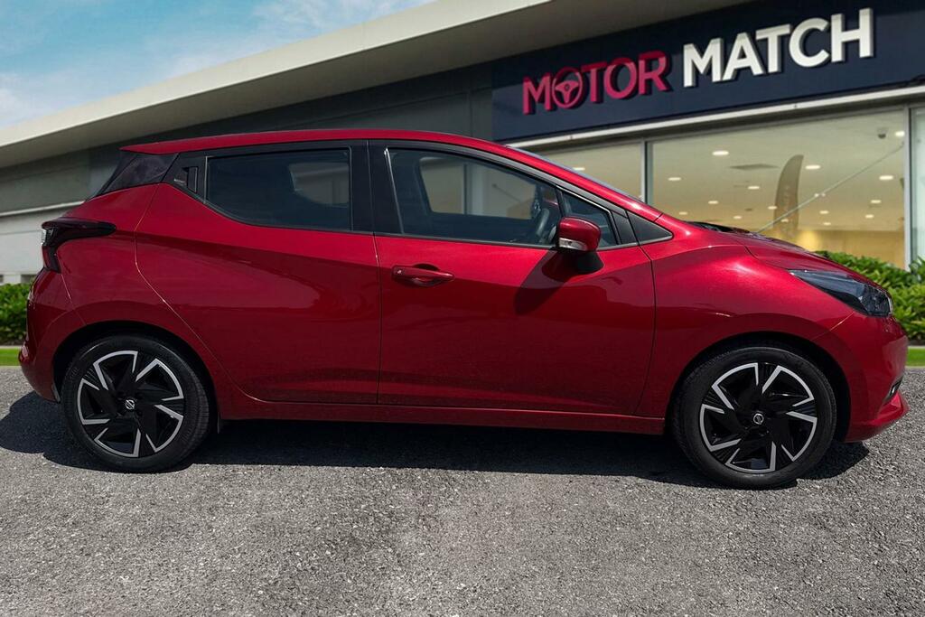 Nissan Micra 1.0 Ig-t Acenta Euro 6 Ss DN21FRV Red #3
