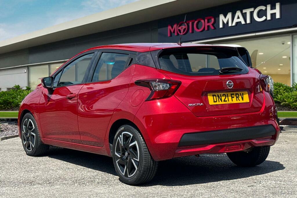 Nissan Micra 1.0 Ig-t Acenta Euro 6 Ss DN21FRV Red #2