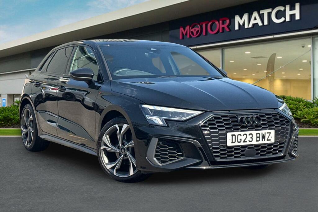 Audi A3 1.0 Tfsi 30 S Line Sportback Euro 6 Ss Black