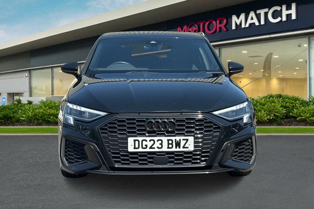 Audi A3 1.0 Tfsi 30 S Line Sportback Euro 6 Ss DG23BWZ Black #5