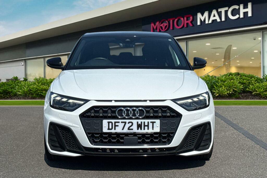 Audi A1 1.0 Tfsi 30 Black Edition Sportback S Tronic Euro DF72WHT White #5