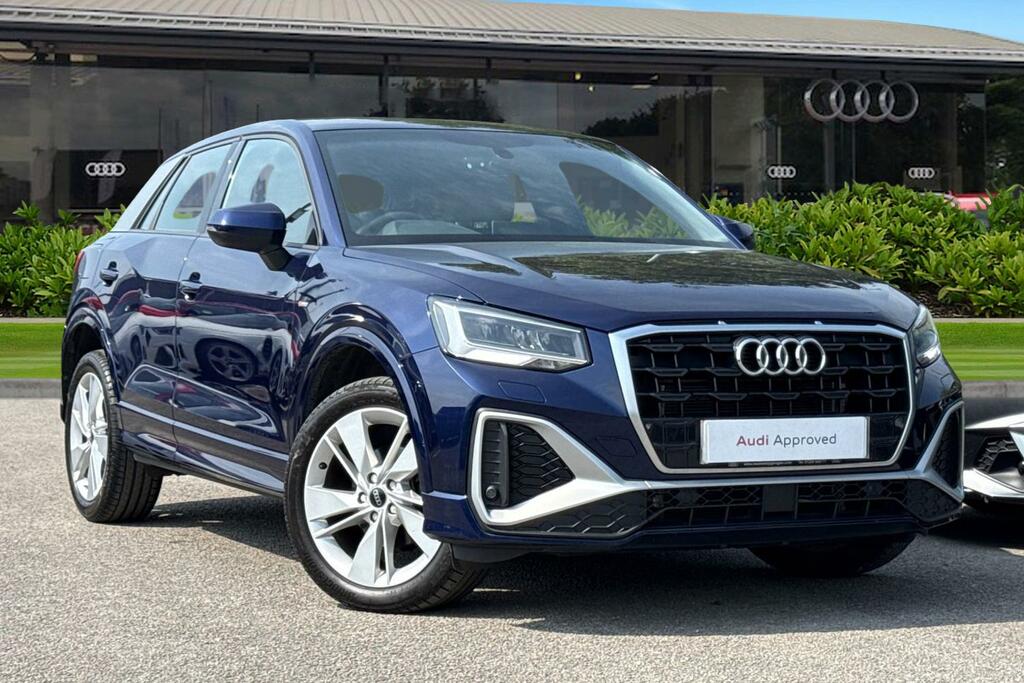 Audi Q2 S Line 35 Tfsi 150 Ps S Tronic Blue