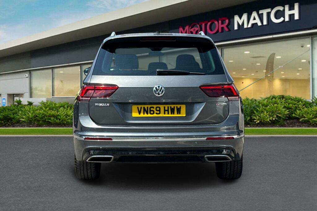 Volkswagen Tiguan 2.0 Bitdi R-line Tech Dsg 4Motion Euro 6 Ss VN69HWW Grey #4
