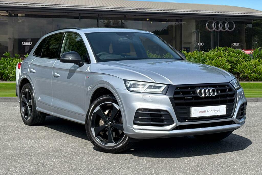 Audi Q5 Black Edition 40 Tdi Quattro 190 Ps S Tronic Silver